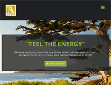 Tablet Screenshot of aldinapropertymanagement.com